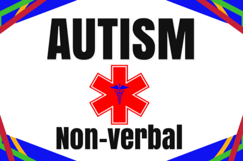 Autism Non-verbal Stick-N-Go Stickers Reusable Any Diagnosis Waterproof Pack of 18