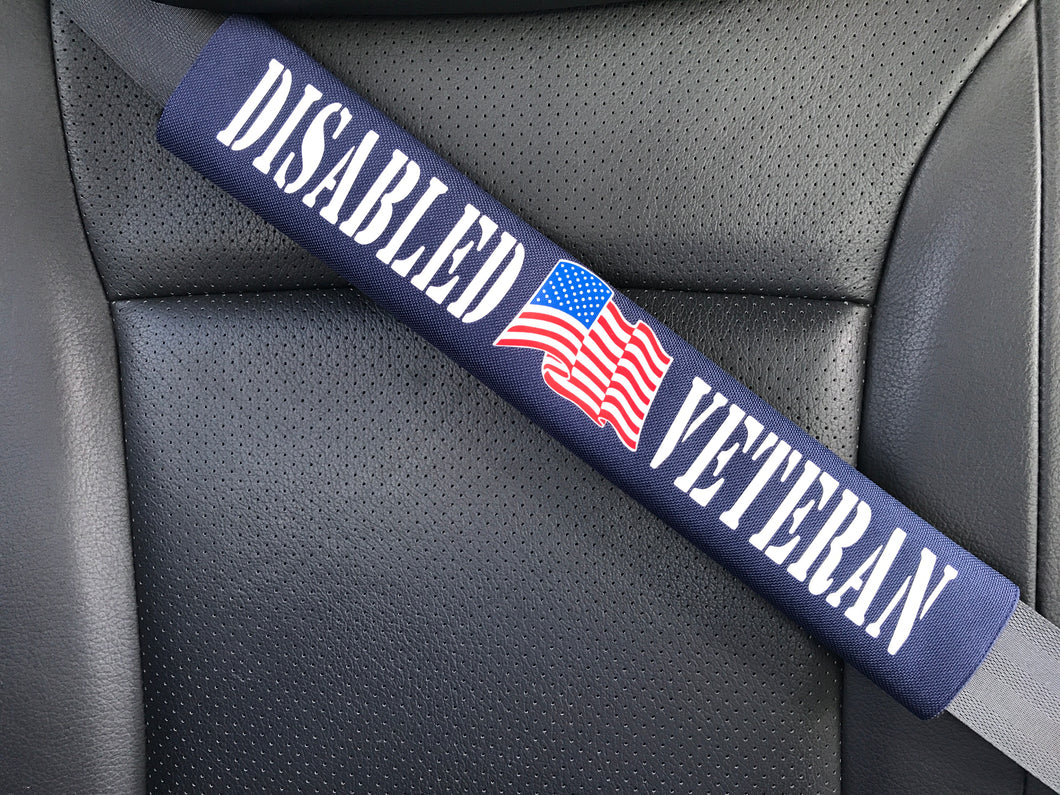 Disabled American Veteran Seat Belt Cover