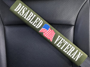 Disabled American Veteran Seat Belt Cover
