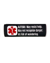 Car Seat/Harness Autism Medical Alert Seat Belt Cover