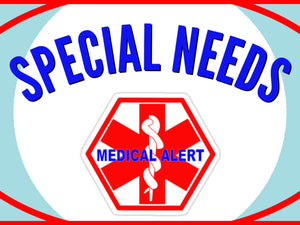 Stick 'N Go Medical Alert Patches Reusable Waterproof
